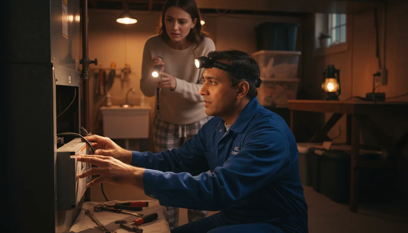 Emergency HVAC Repair in Oden, MI near me · HVAC
